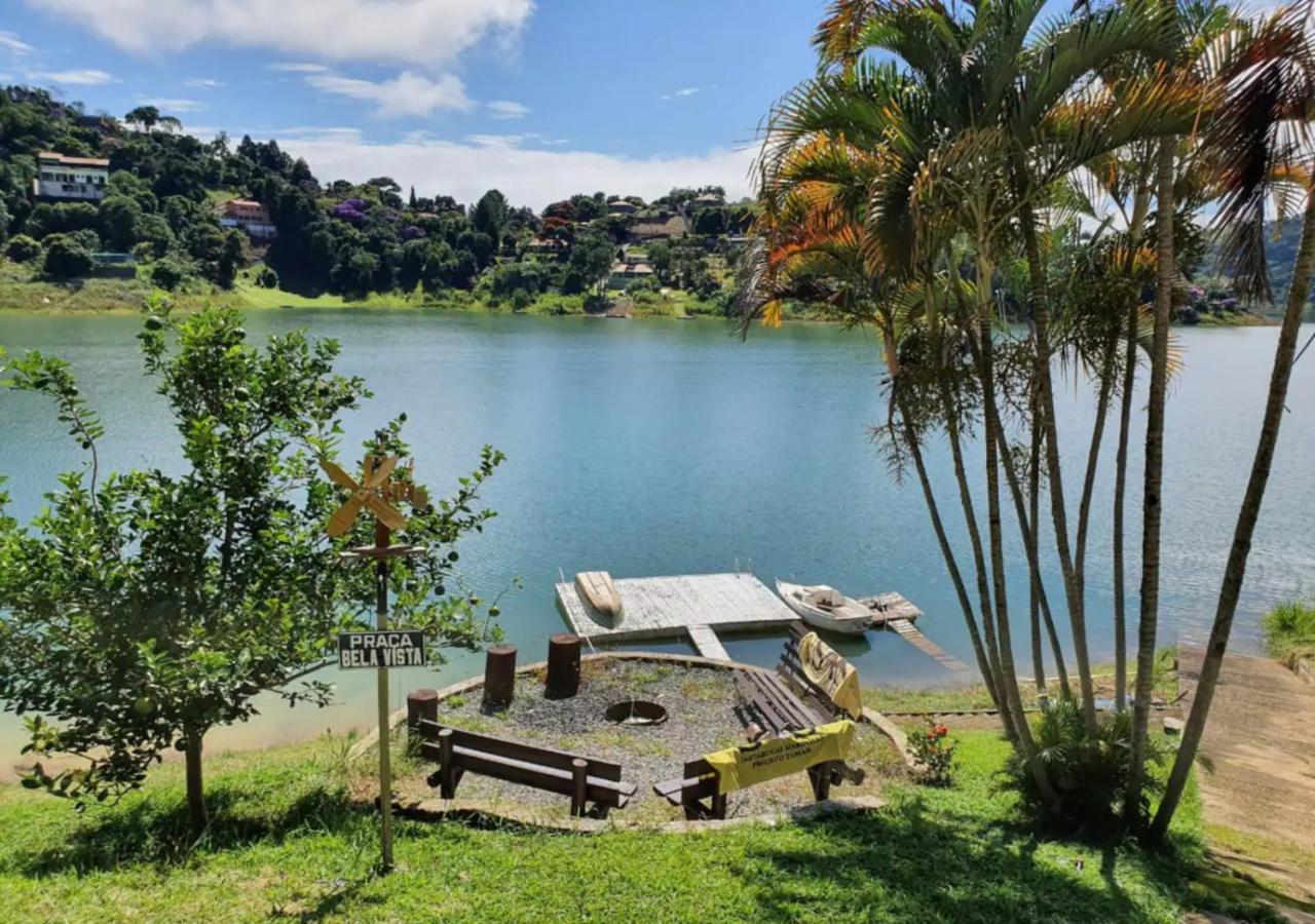 Вилла Maravilhoso Sitio Na Beira Da Represa Игарата Экстерьер фото